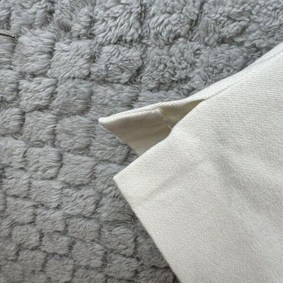 Lauren Ralph Lauren White Womens Capri's‎ Size 16 side slit LRL EUC - Picture 6 of 9